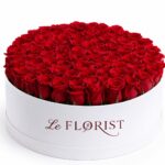 100 Red Roses Flower Box (PB02)